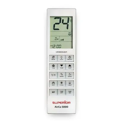 Obrázok produktu pre Superior Electronics AirCo 5000 Univerzálny diaľkový ovládač klimatizácie SUPCU005