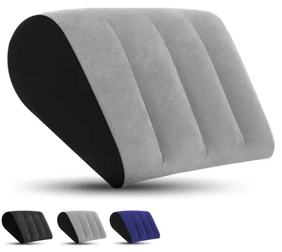 Produktbild von Omgoods – Aufblasbares Keilkissen für Schlaf, Sodbrennen und Schnarchen – Ergonomisches Stützkissen