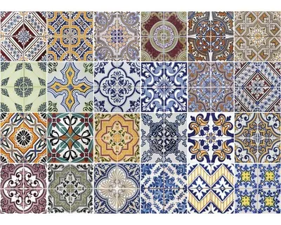 Obrázek produktu pro Samolepicí PVC panel Azulejos motiv 47 x 65 cm