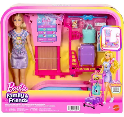 Obrázek produktu pro Barbie JMJ49, Módní panenka, Ženy, 3 rok/roky, Chlapec/děvče, 237 mm, Vícebarevný