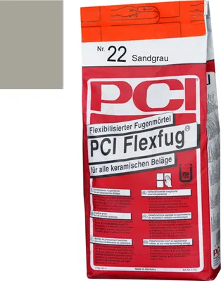 Produktbild von PCI Flexfug 5kg Nr. 22 sandgrau