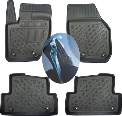 Produktbild von Z509710 TPE-Gummifußmatten kompatibel mit  Volvo V40 R-Design 2 Schrägheck Hatchback 5-türer 2013-2019
