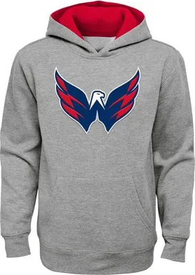 Zdjęcie produktu dla Outerstuff Nhl Prime Washington Capitals Junior Hoodie Grey XL Chłopcy, Dziewczęta Grey XL