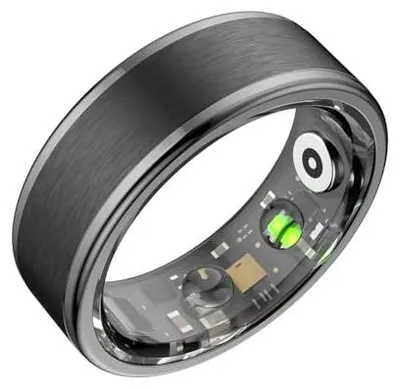 Produktbild von findtime Smart Ring Android Smartringe für Herren Damen IOS Pulsmesser Sport Fitness Tracker Smart Ring Smartring Fitness Ring Schlaftracker Gesundheitsring Schrittzähler Schwarz Größe 9