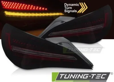 Zdjęcie produktu dla Pełne tylne światła LED do Mercedes Benz CLA C117 rok 13-19 czerwony/dymny