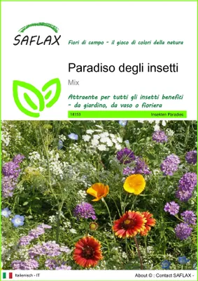 Immagine prodotto di SAFLAX  - Paradiso degli insetti - 1000 semi - Mix