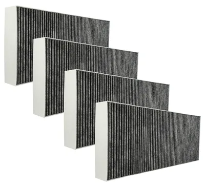 Produktbild von vhbw 4x Aktivkohlefilter Ersatz für 11010506, 11018621, 11034172, DSZ4681 für Dunstabzugshaube - 46 x 19,1 x 5 cm