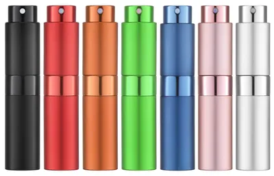 Produktbild von Set von 7 Nachfüllbaren Mini-Sprühflaschen für Parfum