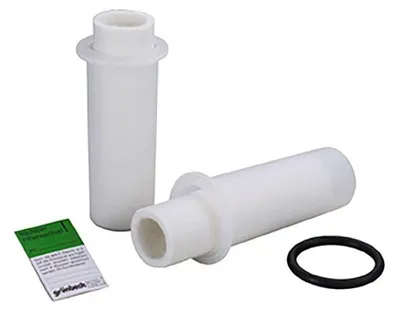 Produktbild von Grünbeck GENO-Ersatzfilterkerze 80 um, 2erPack Größe 3 mit Schutzglocke und Glocken-O-Ring 103009