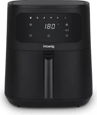 Image de H.Koenig Airfryer XL FRY860 Friteuse sans huile, capacité 6 l, pour jusqu'à 8 personnes