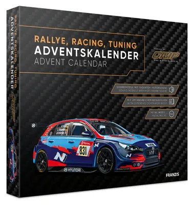 Rallye Racing Tuning Adventskalender, Modellbausatz 1:43, Soundmodul