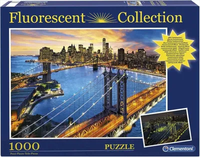 Obrázok produktu pre New York Fluorescenčné puzzle 1000 dielikov