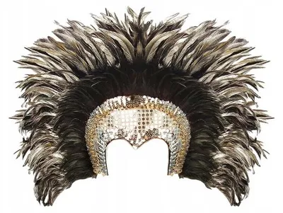 Obrázok produktu pre "KABARETT FEDERKOPFSCHMUCK" - strieborný
