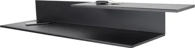 Produktbild von Spinder FOLIO 120 Wandregal, Stahl, Modernes Design, Schwarz
