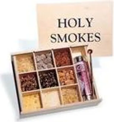 Produktbild von "Holy Smokes" Weihrauch-Set | Räucherkiste mit Kupferlöffel