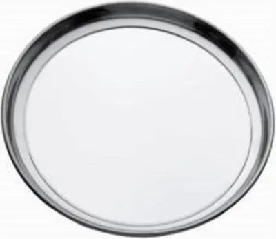 Zdjęcie produktu dla Taca Okrągła, Śr. 32,5 Cm, Stal Nierdzewna