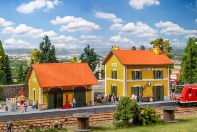 Produktbild von Faller 110154 - H0 - Bahnhof Güssing - Neu