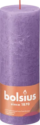 Produktbild von Rustikale Kerze, Blockkerze 190/68 Vibrant Violet