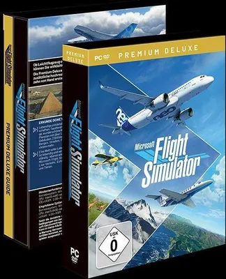 Produktbild von Aerosoft Microsoft Flight Simulator - Premium Deluxe Edition, PC, E (Jeder), Physische Medien