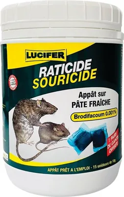Produktbild von Raticid Souricide 0,001% 150g