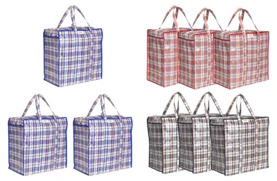 Produktbild von Josephine Osthoff Uni Schwerlast Aufbewahrungstaschen Wäschebeutel– wasserdicht, langlebig, mit Reißverschluss, 75L, 20kg, assortierte Farben