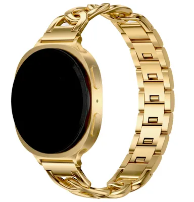 Produktbild von Selencia Uhrenarmband für die Samsung Galaxy Watch 9 (40/44mm) / Watch 8 (40/44mm) / Classic (46mm) - Gold