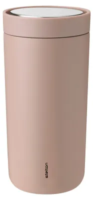 Produktbild von Stelton Thermobecher To Go Click, Stahl, Kunststoff, Heather, 400 ml, 685-50