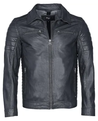 Produktbild von Maze Lederjacke Herren grey S
