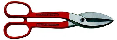 Produktbild von Blechschere mit breiten, geraden Klingen, Gesamtlänge 350 mm, Klingenlänge 95 mm