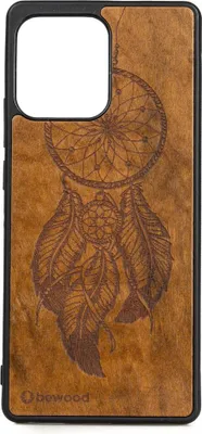 Obrázek produktu pro Bewood Motorola Edge 40 Pro dřevěné pouzdro Dreamcatcher IMBUIA