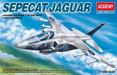 Obrázok produktu pre Stavebnica lietadla 12606 - SEPECAT JAGUAR (1:144)