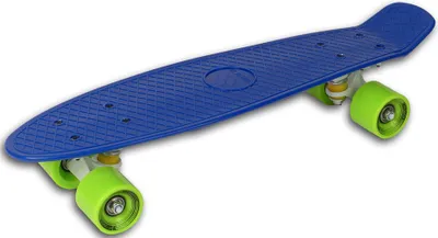 Produktbild von Enero 22″ Plastik-Skateboard Blau – Leichtes Cruiser-Board für Kinder & Teens