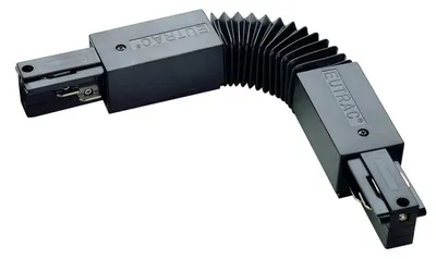 Zdjęcie produktu dla Eutrac 145580 High voltage mounting rail Flex connector SLV Black
