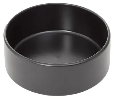 Zdjęcie produktu dla Miska do serwowania Miska dekoracyjna granatowa kamionka 16 cm FAMELIO Miska czarna 14 cm HOMLA