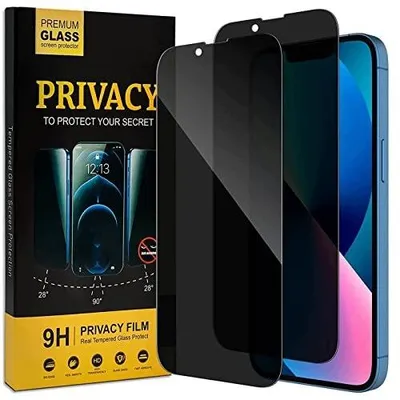 Zdjęcie produktu dla Folia ochronna prywatność iphone 13 mini szkło hartowane antyświadek