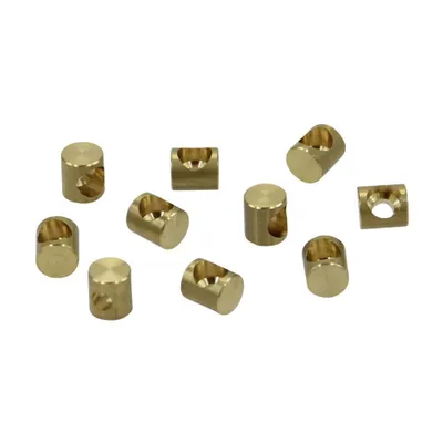 Produktbild von 10x Bowdenzug Lochnippel Hohlnippel 8x9 mm