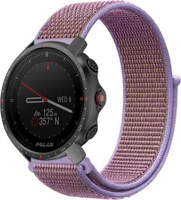 Produktbild von Strap-it Polar Grit X Pro Nylonarmband (Lila)