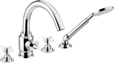 Obrázok produktu pre 4-hole bathtub mixer with shower set