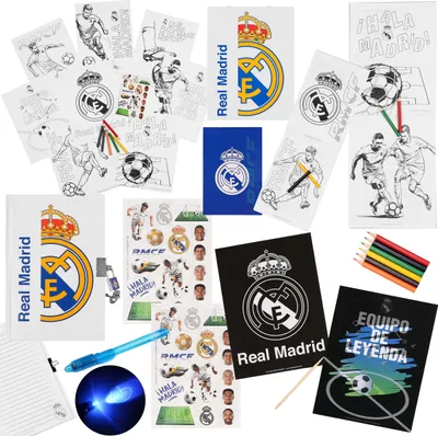 Produktbild von Real Madrid – großes Kreativset, Premium-Geschenk für Fans, Kunstset