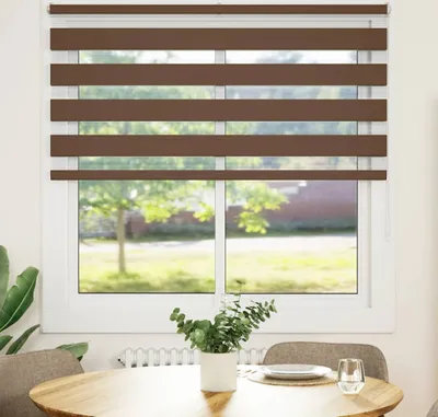 Immagine prodotto di Tenda a Rullo Zebra Larghezza Tessuto 140,9 cm Poliestere