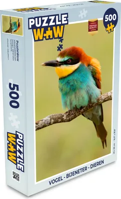 Obrázek produktu pro MuchoWow MuchoWow® Puzzle 500 ks Pták - Včelojed - Zvířata
