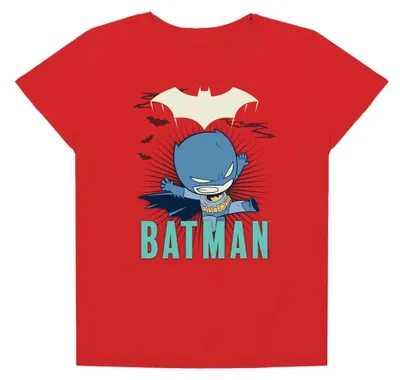 Productafbeelding van Batman - Dames T-shirt TV36543 (XL) (Rood)