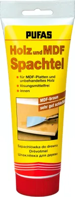 Produktbild von PUFAS Holz- und MDF Spachtelmasse HM 400g braun 34401000