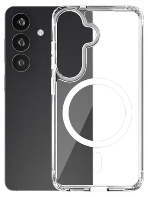 Produktbild von Handy Hülle für Samsung Galaxy S26 FE Handyhülle mit Magnetring Case Cover Bumper Backcover Schutzhülle Magnethülle Farbe: Transparent