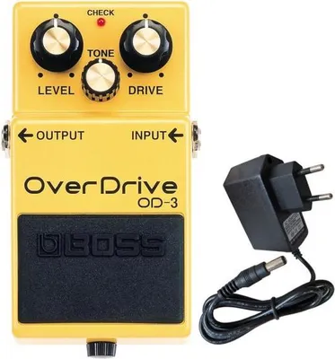 Obrázek produktu pro Pedál Boss OD-3 overdrive s napájecí jednotkou
