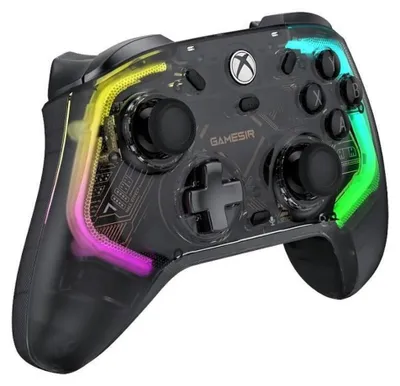 Produktbild von GameSir Kaleid, Gamepad, Xbox One, Xbox Series S, Xbox Series X, D-Pad, Menü-Taste, Microphone mute button, Modus-Taste, Analog / Digital, RGB, Kabelgebunden