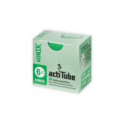 Produktbild von ActiTube Konik Aktivkohlefilter 6 mm, 50 Stk.