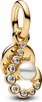 Produktbild von Pandora 763891C01 - Haken doppelt baumeln - hängenden Charme