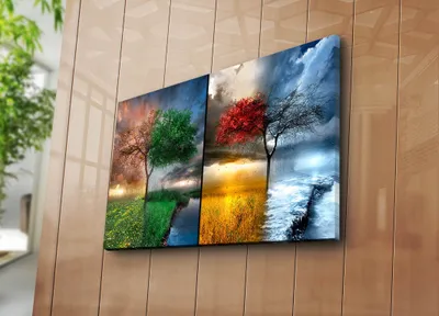Immagine prodotto di Wallity, 5070C- HRZ3274, Colorato, Stampe su tela, 45 x 70 cm, 100% tela scamosciata