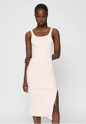 Produktbild von Def Dfldr083 ärmelloses Langes Kleid Rosa L Frau Rosa L